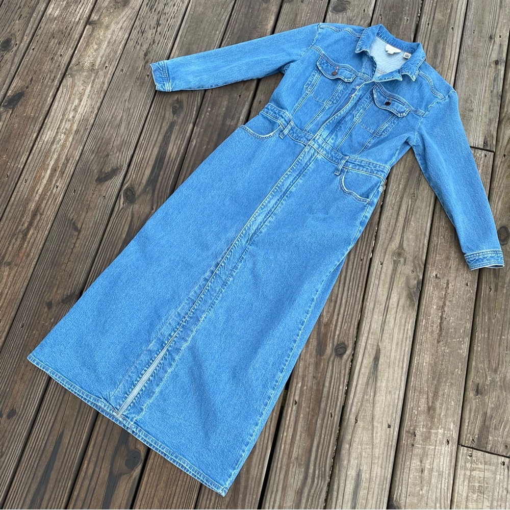 Universal Thread Blue Denim Dress